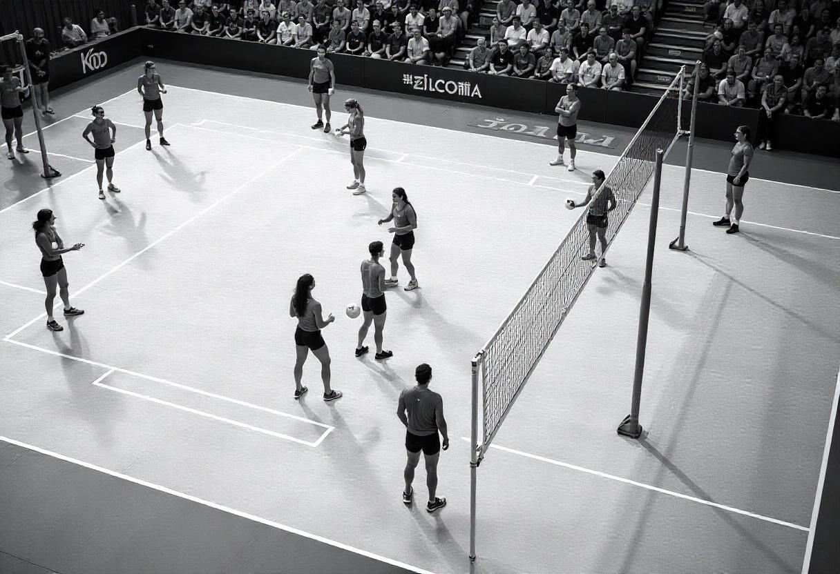 Analytics and statistics of volleyball players